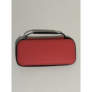 For Nintendo Switch Lite Carry Case - Hard Shell, Portable Travel Pouch, Pink
